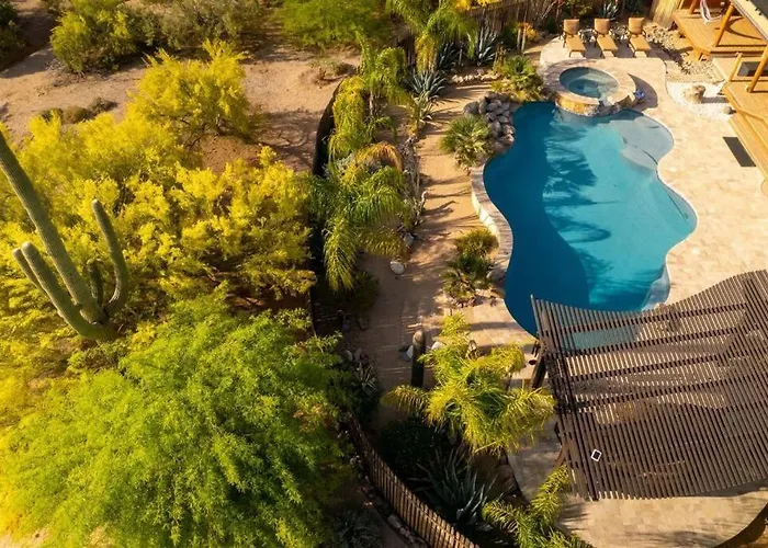 Holiday home Healing House Heated Pool Desert Oasis