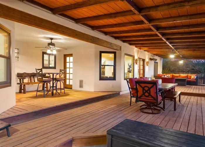 Healing House Heated Pool Desert Oasis