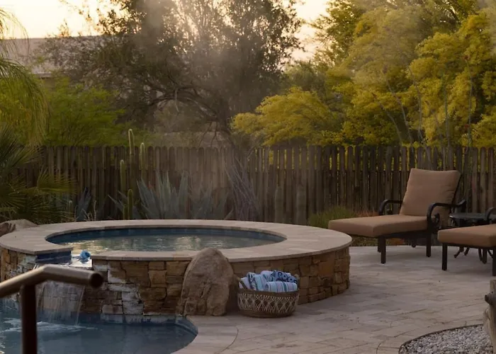 Healing House Heated Pool Desert Oasis