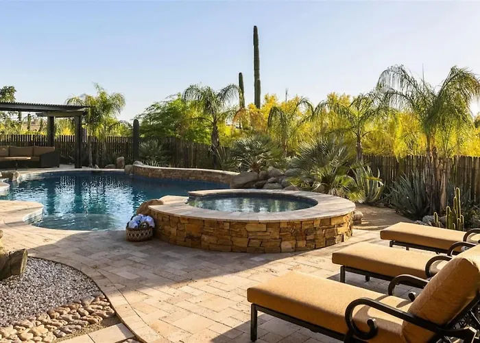 Holiday home Healing House Heated Pool Desert Oasis