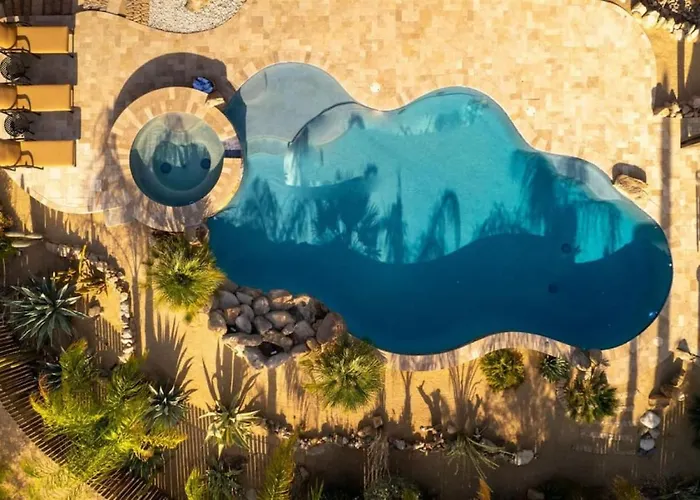 Healing House Heated Pool Desert Oasis *