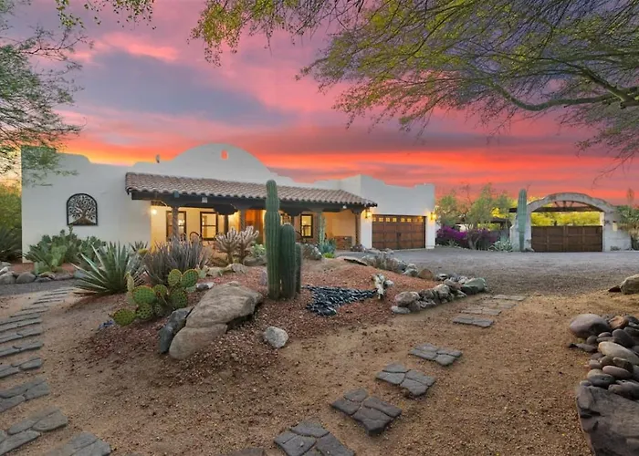 Healing House Heated Pool Desert Oasis